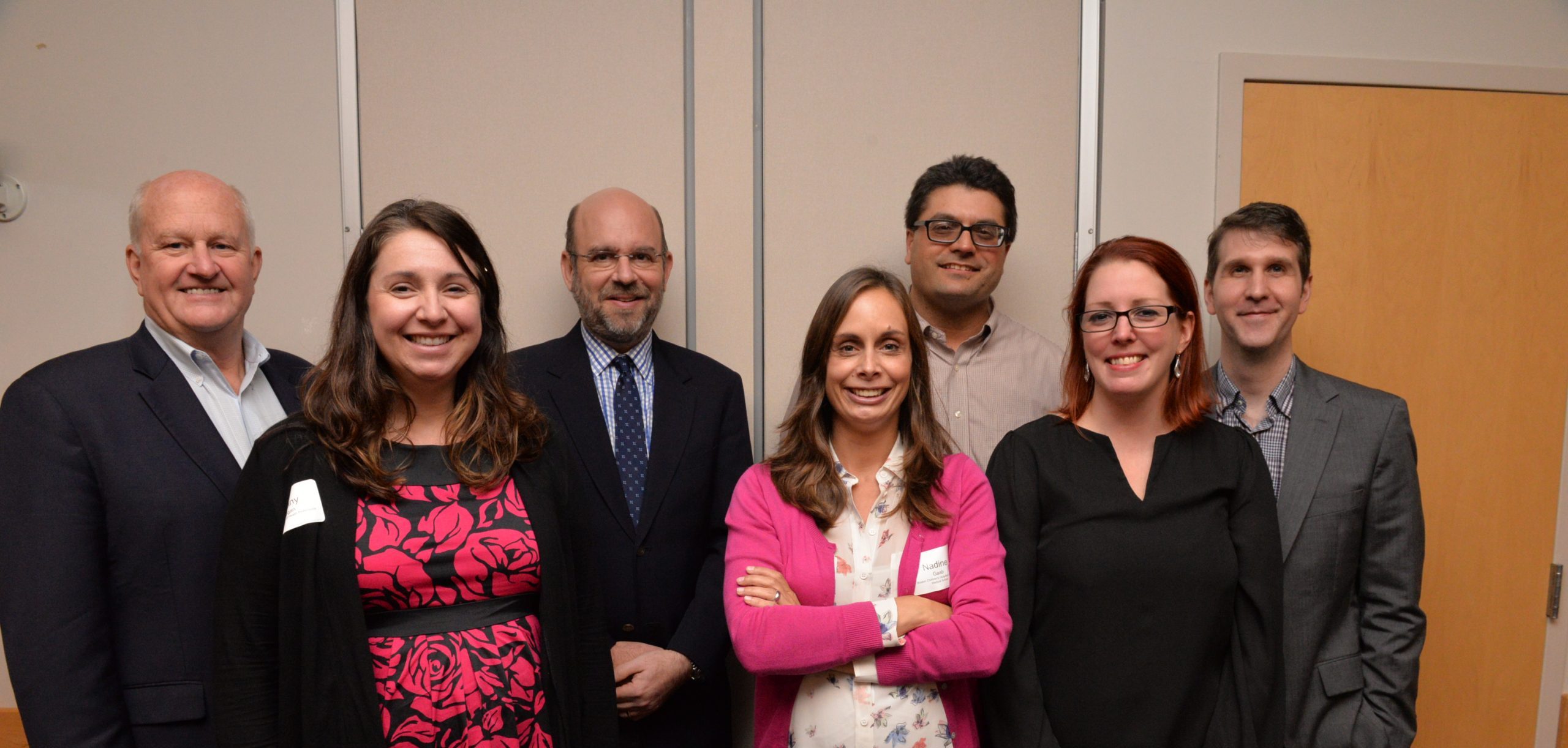 The executive committee and speakers at the 2014 NERDY conference